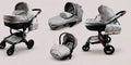 Coche paseador 4 piezas